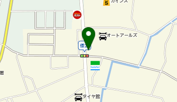 auショップ梓川の地図画像