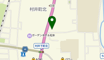 auショップ松本村井の地図画像