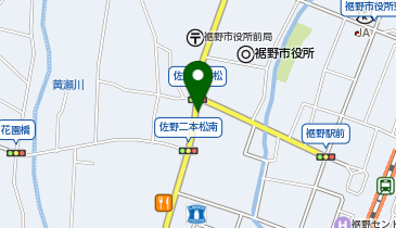 auショップ裾野の地図画像