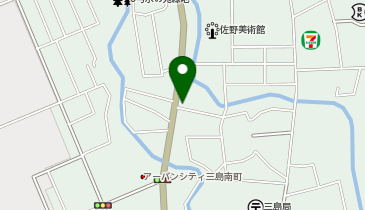 auショップ三島中央の地図画像