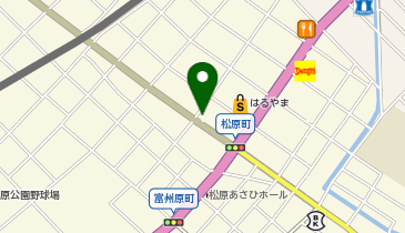 auショップ四日市北の地図画像