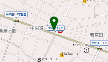 auショップ豊川中央の地図画像