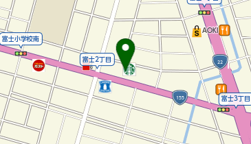 auショップ一宮東の地図画像