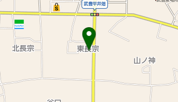 auショップ武豊の地図画像