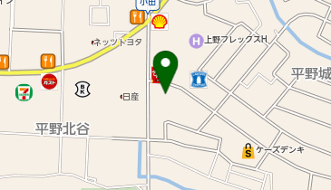 auショップ伊賀上野の地図画像