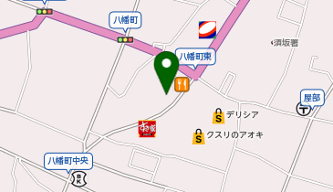 auショップ須坂の地図画像