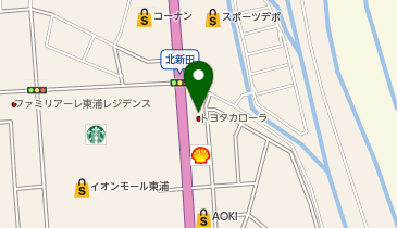 PiPit トヨタカローラ名古屋株式会社 東浦店の地図画像