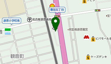 auショップ道徳の地図画像