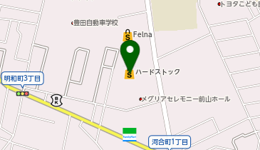 auショップメグリアエムパークの地図画像