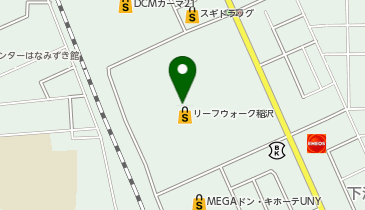 auショップリーフウォーク稲沢の地図画像