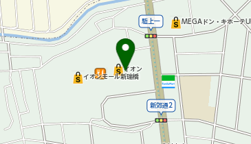 auショップイオンモール新瑞橋の地図画像