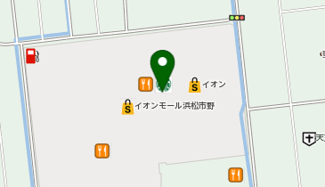 auショップイオンモール浜松市野の地図画像