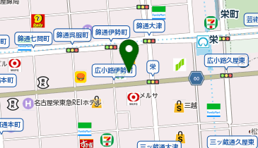 フラッグショップ au Style NAGOYAの地図画像