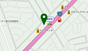 PiPit ネッツトヨタ中部株式会社 プラザ春日井の地図画像