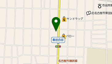 auショップ北名古屋の地図画像