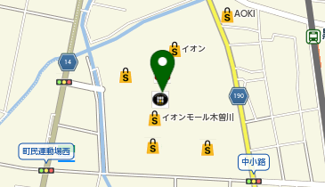 UQスポットイオンモール木曽川の地図画像