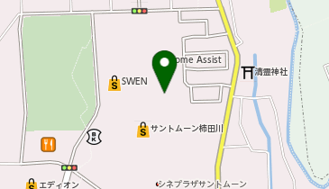 UQスポットサントムーン柿田川の地図画像
