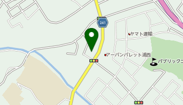 auショップ浦西の地図画像