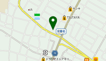 auショップみどり町の地図画像