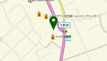 auショップ宮古南の地図画像