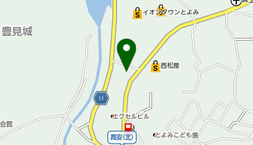 auショップとよみの地図画像