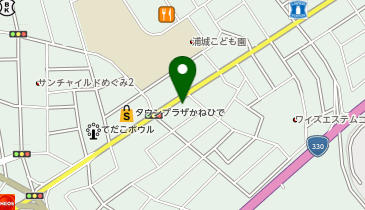 auショップうらそえ伊祖の地図画像