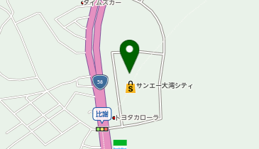 au Style サンエー大湾シティの地図画像