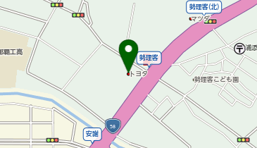 PiPit 沖縄トヨタ自動車株式会社 トヨタウン勢理客店の地図画像