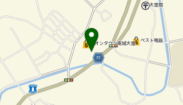auショップイオンタウン南城大里の地図画像