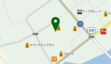 auショップイオン具志川の地図画像