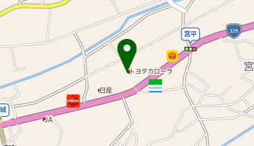 PiPit 沖縄トヨタ自動車株式会社 トヨタウン南風原店の地図画像