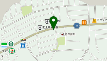 auショップ北谷かみせどの地図画像