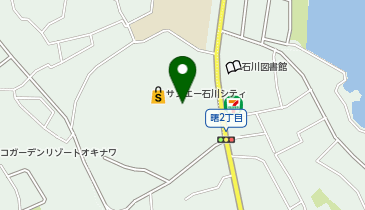 UQスポットサンエー石川シティの地図画像