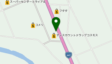 auショップ出水の地図画像