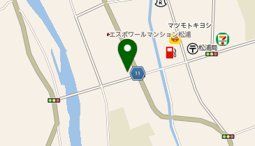 auショップ松浦の地図画像