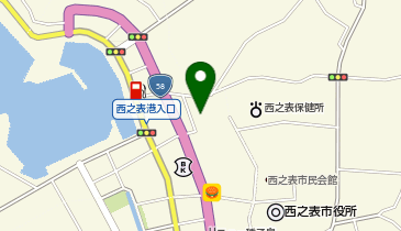 auショップ種子島の地図画像