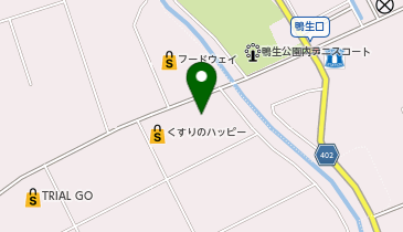 auショップ嘉麻の地図画像