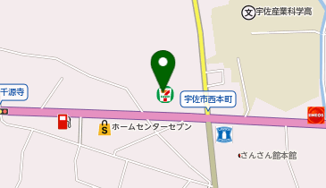 auショップ宇佐中央の地図画像