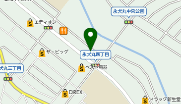 au Style 永犬丸の地図画像