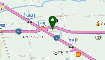 auショップ八女中央の地図画像