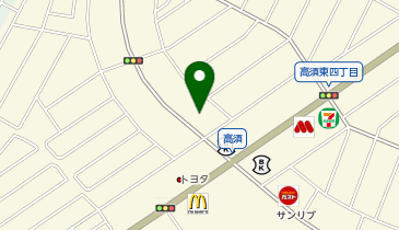 auショップ若松高須の地図画像