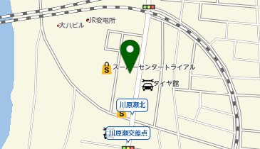 auショップ下郡の地図画像