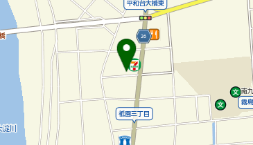 auショップ平和台(宮崎県)の地図画像