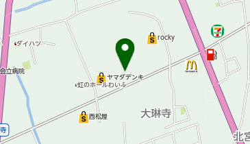 auショップ菊池の地図画像