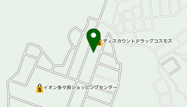 auショップ延岡多々良の地図画像