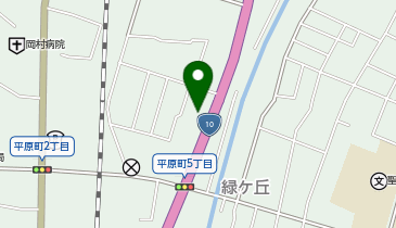 auショップ平原の地図画像