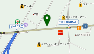 auショップ甘木インターの地図画像