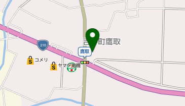 auショップうきはの地図画像