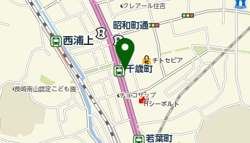 auショップ住吉の地図画像