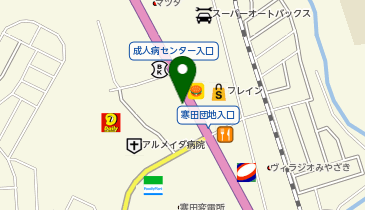 PiPit 大分トヨタ自動車株式会社 本社 au取次店の地図画像